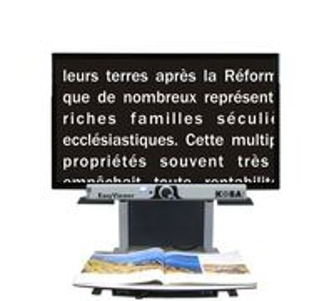   télé-agrandisseur Koba Vision VOCATEX3 