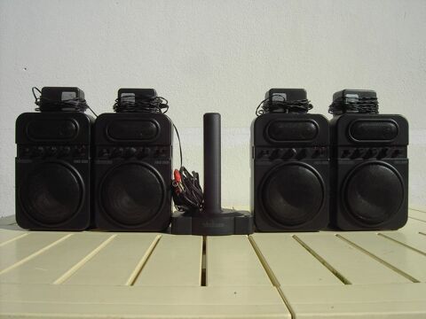 Enceintes amplifies, sans fil, Vivanco FMS 8500. 50 Tartas (40)