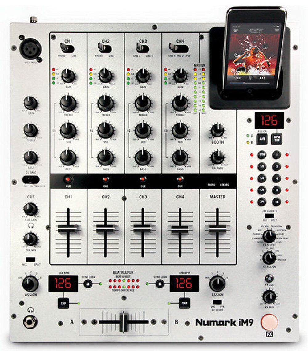 Table de mixage NUMARK IM9 Instruments de musique