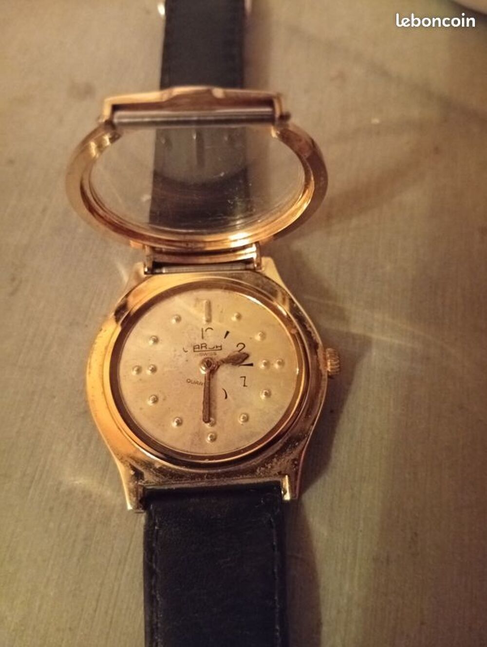 Montre femme en braille vintage Bijoux et montres