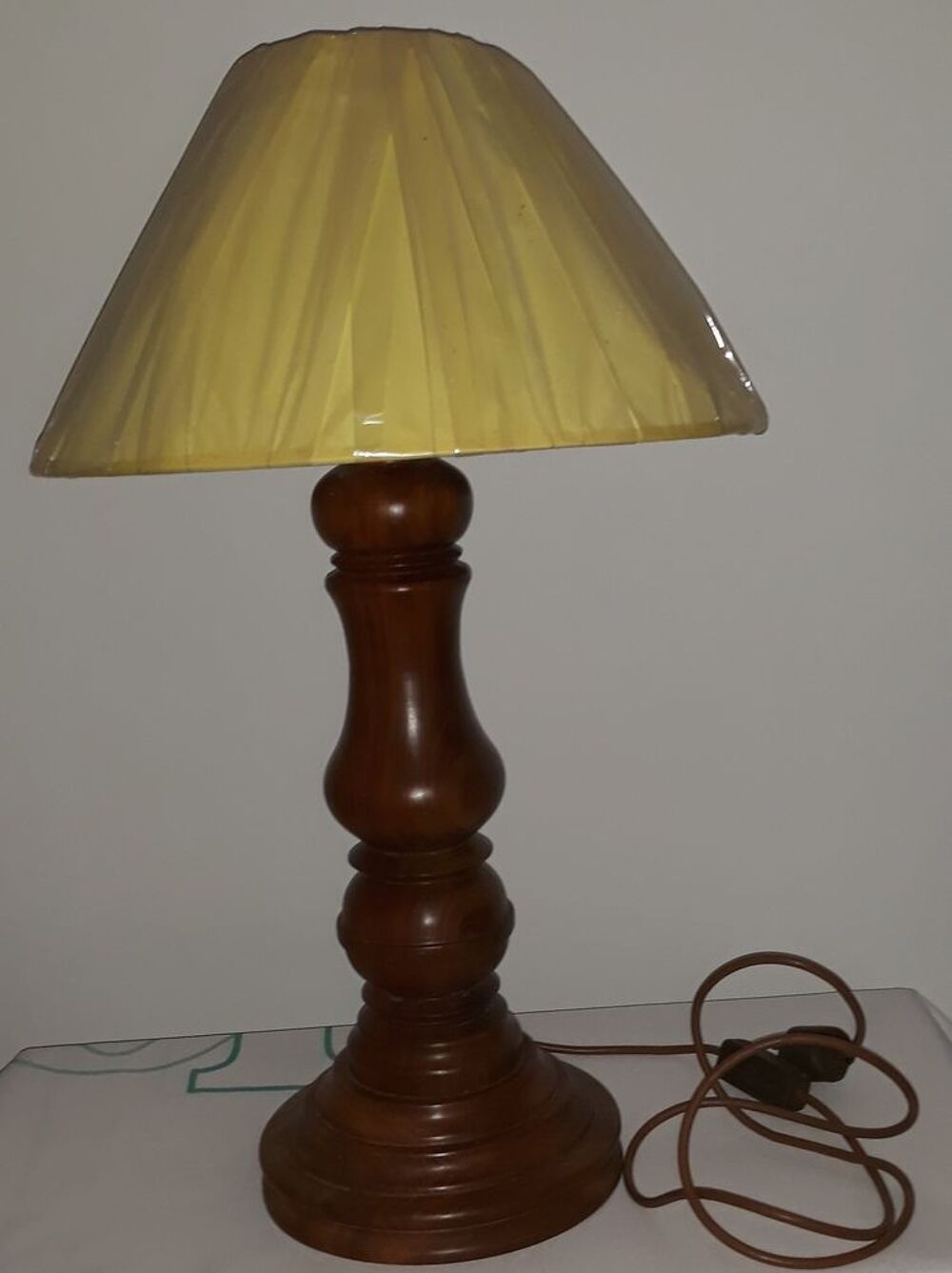 LAMPADAIRE Vintage en bois Décoration