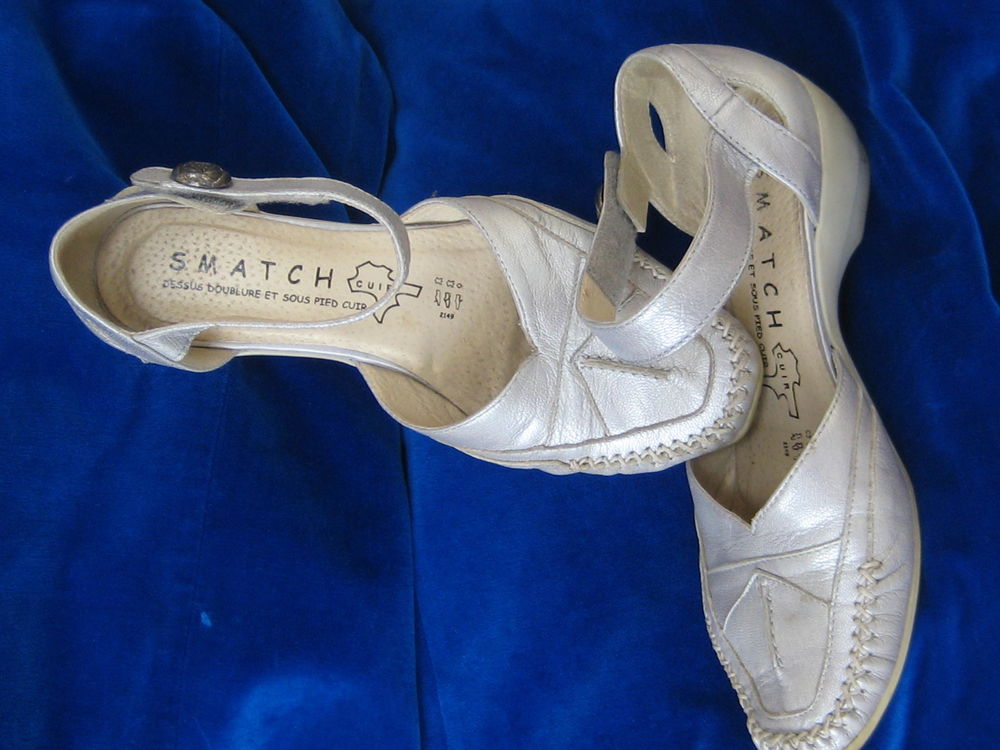 chaussures demi -saison gris argent&eacute;e Chaussures