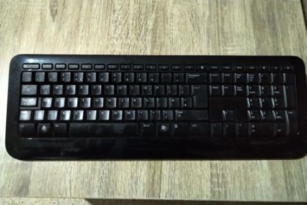 Microsoft clavier sans fil azerty noir mod&egrave;le: wireless 800 Matériel informatique