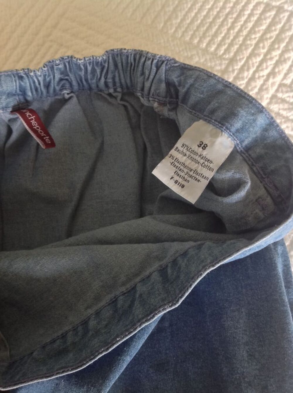 Jupe en jean taille 38 Vêtements