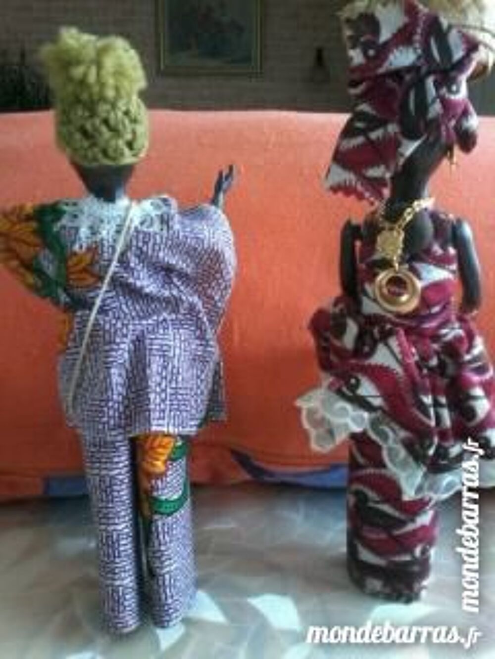 Poup&eacute;es anciennes africaines 