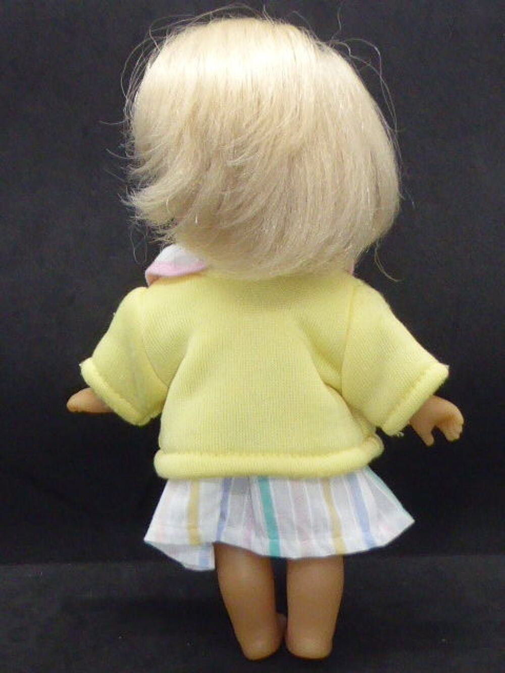 Corolle poup&eacute;e mini corolline blonde robe ray&eacute;e Jeux / jouets