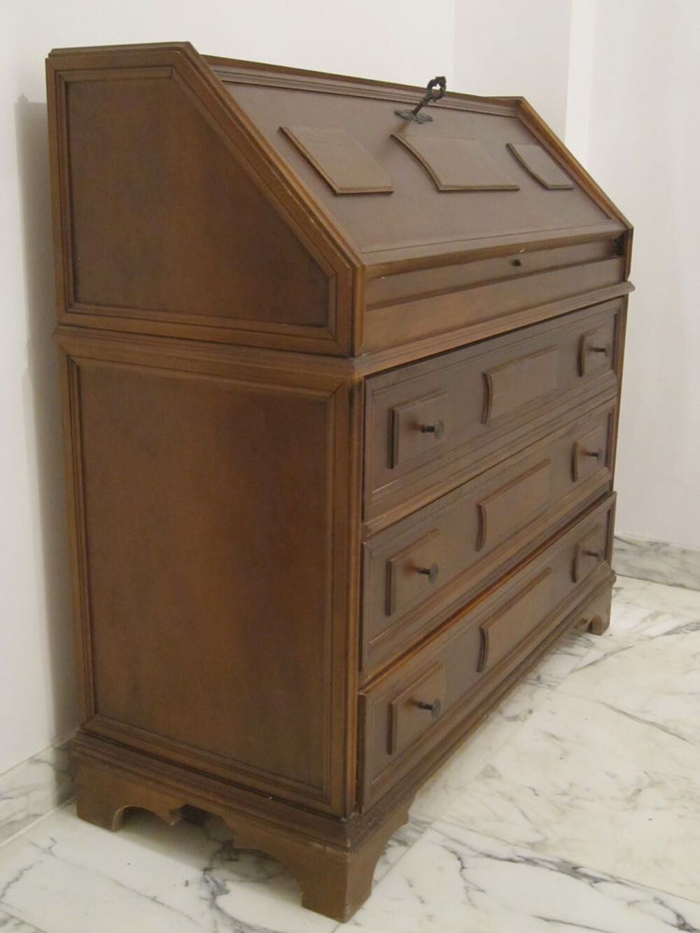 Secr&eacute;taire en bois 3 tiroirs Meubles