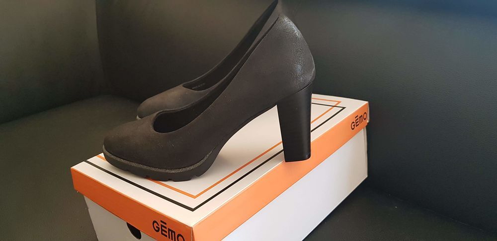 talon noir Chaussures