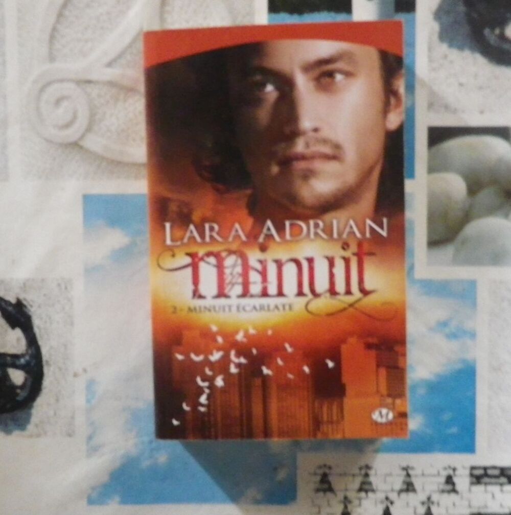 MINUIT T2 MINUIT ECARLATE de Lara ADRIAN Ed. Milady Livres et BD