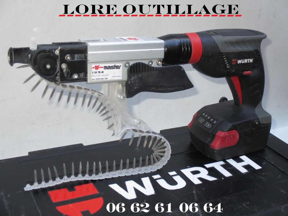 WURTH TBS 18A Visseuse placo Bricolage