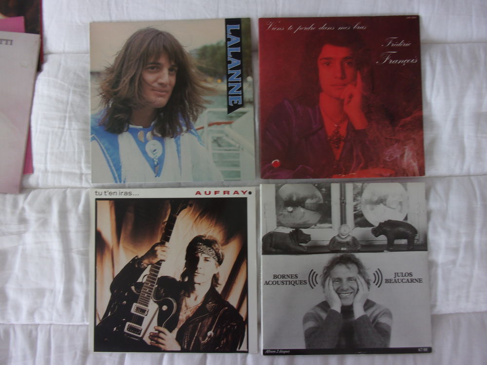 Divers 33t fran&ccedil;ais en tr&egrave;s bon &eacute;tat CD et vinyles
