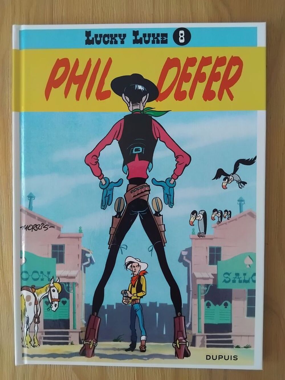 Lot de 8 albums de la s&eacute;rie LUCKY LUKE Livres et BD