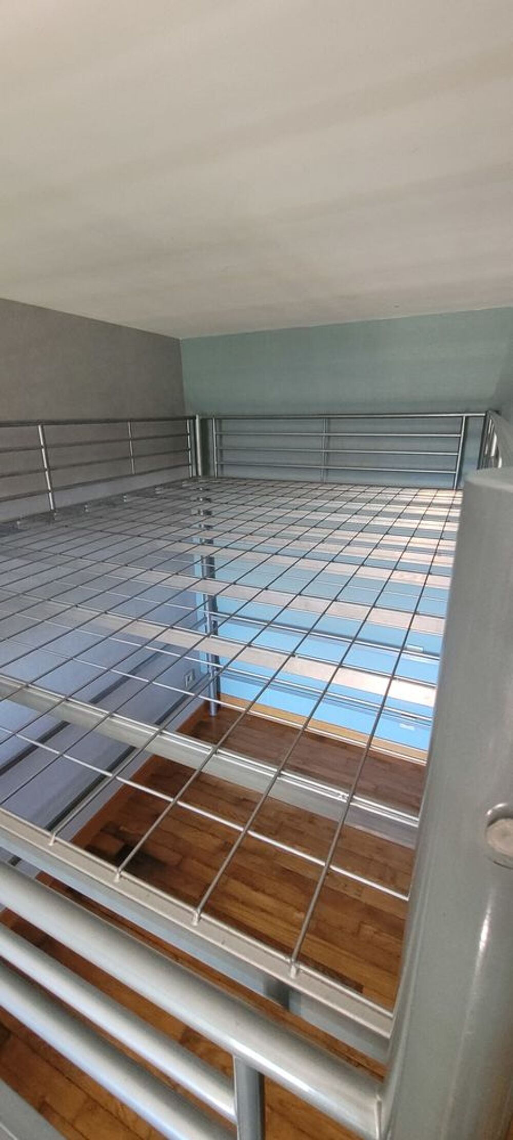 Lit Mezzanine deux places en acier Meubles