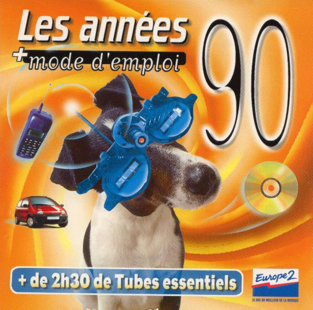 coffret 2 cd Les Ann&eacute;es 90 + Mode D'Emploi (etat neuf) CD et vinyles