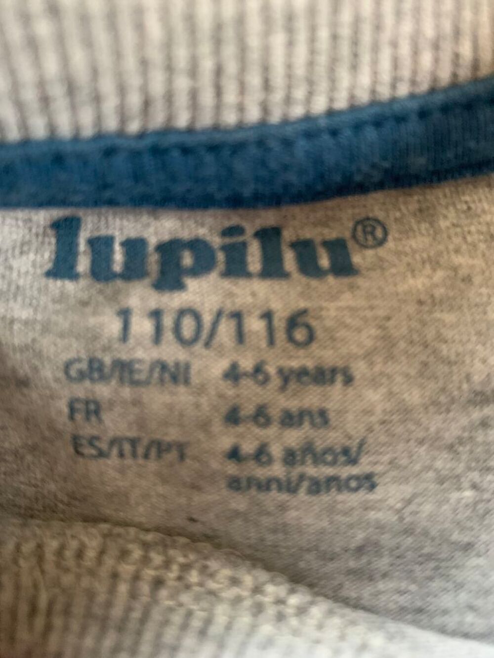 Tee shirt manches longues enfant gar&ccedil;on " Lupilu V�tements enfants