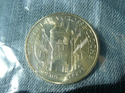 Médaille touristique Monnaie de Paris Beffroi Bx 4 Bordeaux (33)
