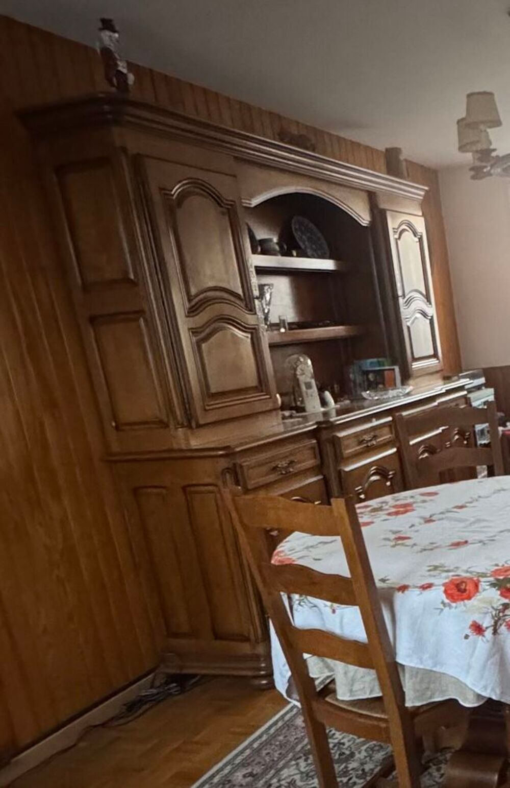 vaisselier de salon en ch&ecirc;ne Meubles