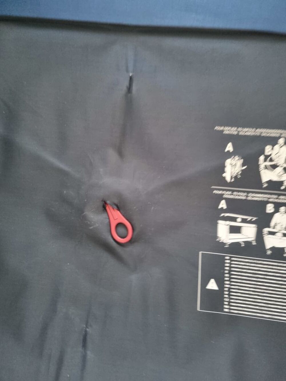 Lit b&eacute;b&eacute; pliable avec matela Puériculture