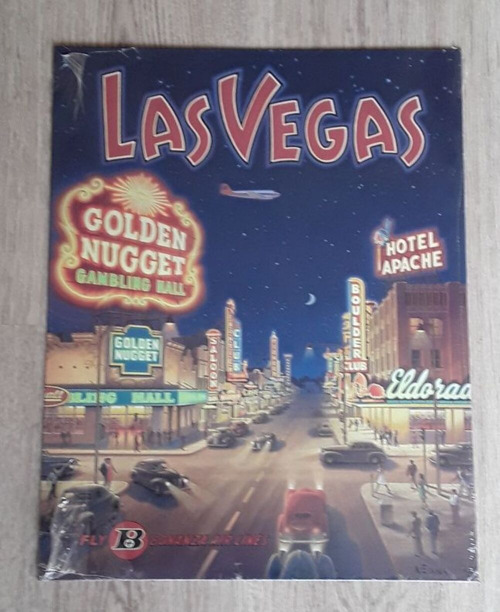 LOT DE 5 PLAQUES PUBLICITAIRES METAL 65 € (ou 18 € l'une) Décoration