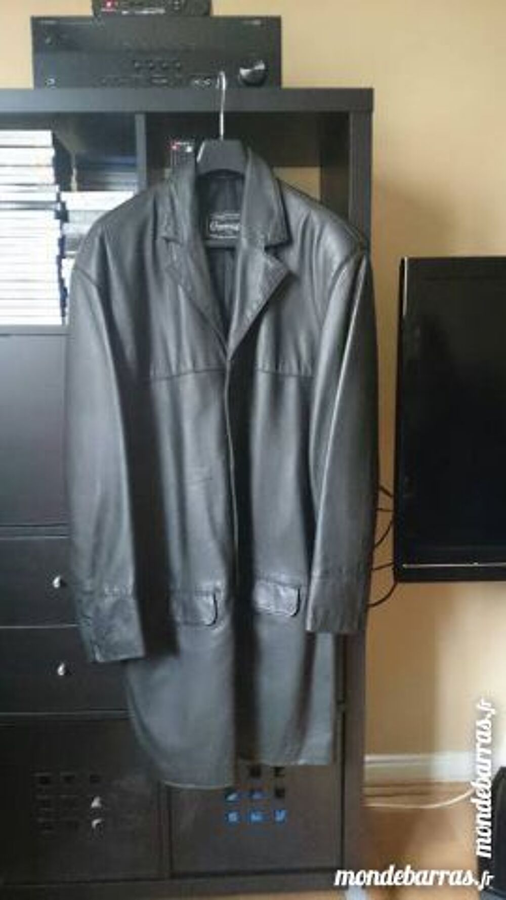 gabardine cuir Vêtements