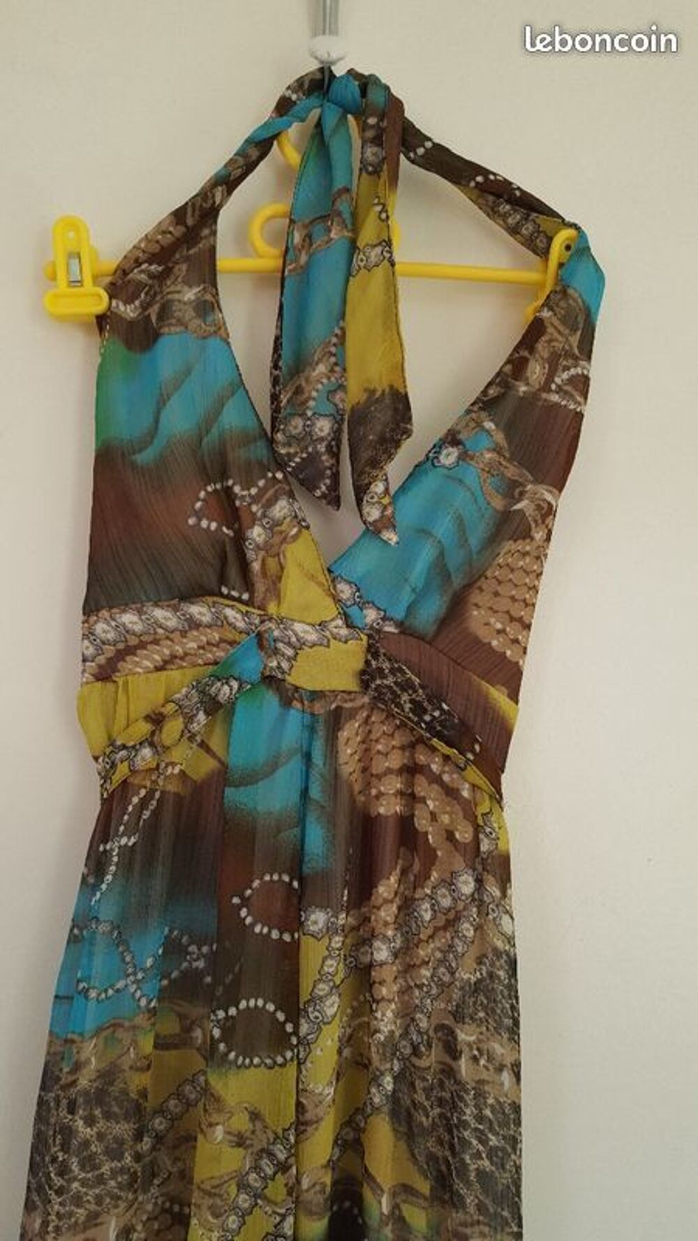 robe longue dos nu t m Vêtements