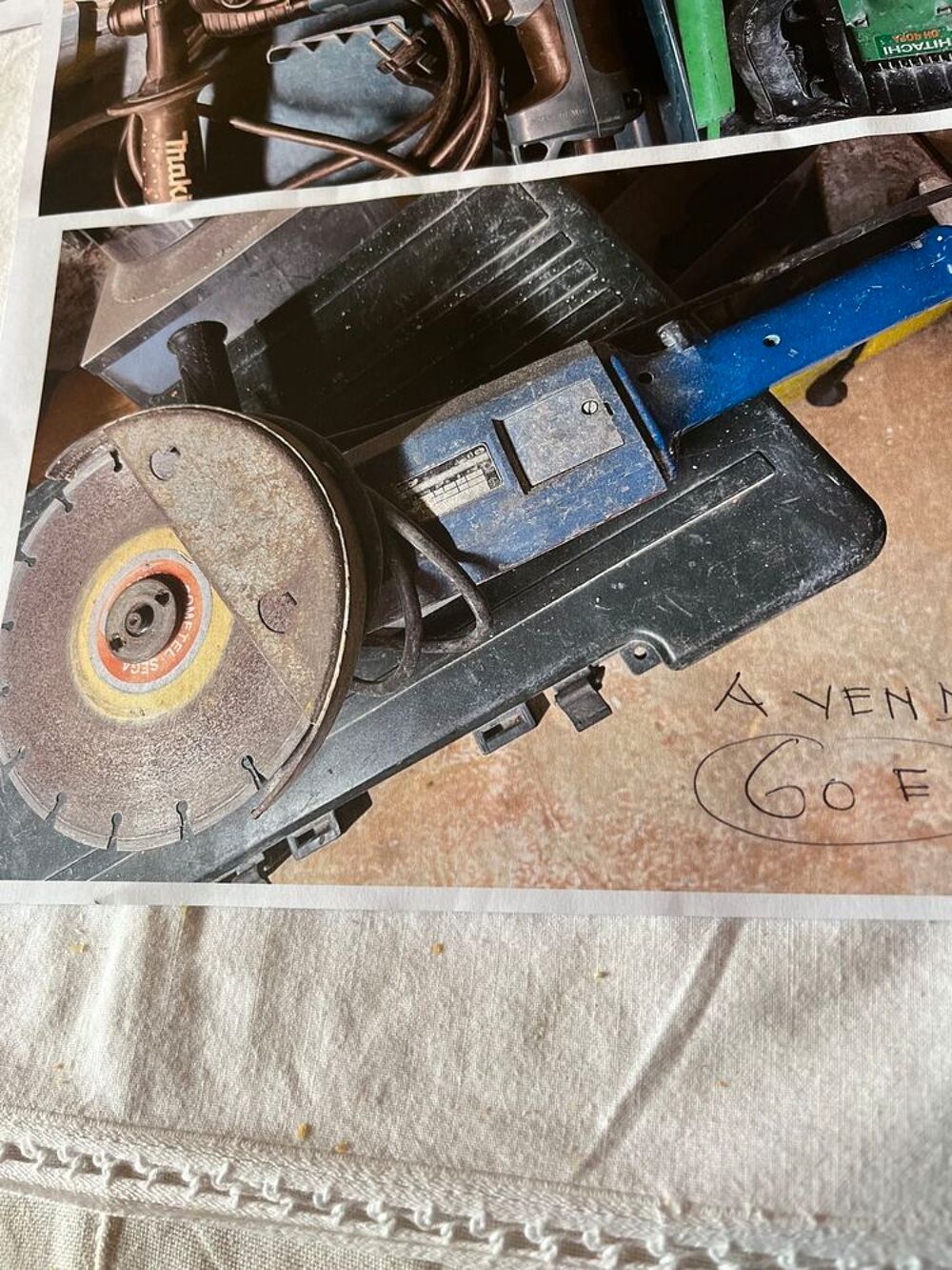 Vends outillage et machine chantier parfait &eacute;tat. Bricolage