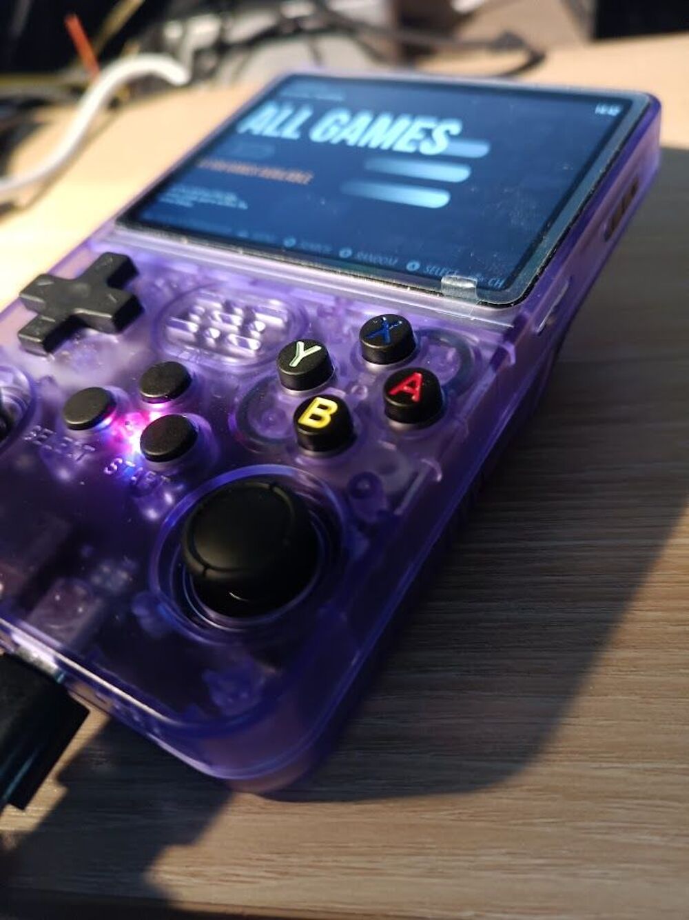 Console de Jeux R36S Violet Consoles et jeux vidéos