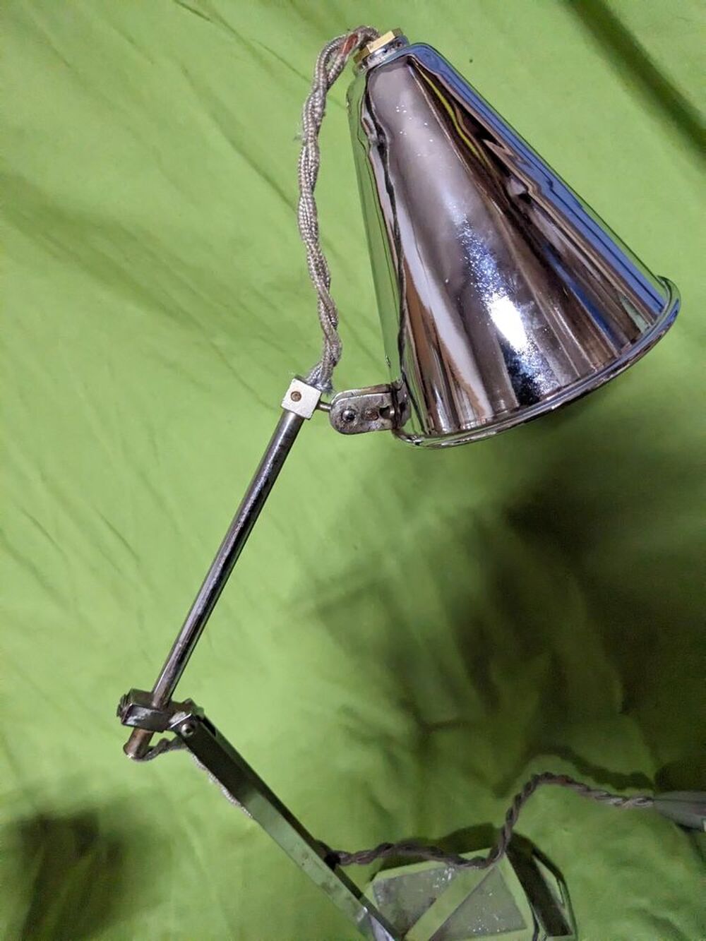 Rare lampe Pirouett mod&egrave;le GROOM epoque 1930. de bureau Art Décoration