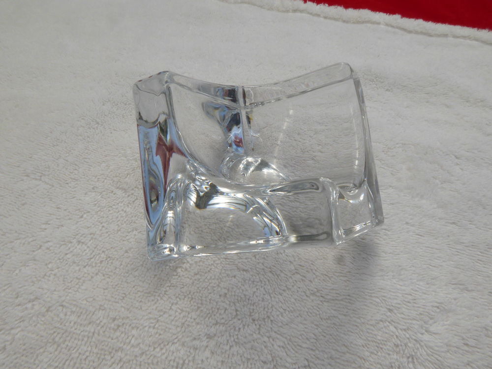 Cendrier en cristal de Daum Décoration