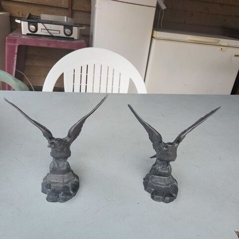 paire d'aigle ancien art d�co 60 La Farl�de (83)