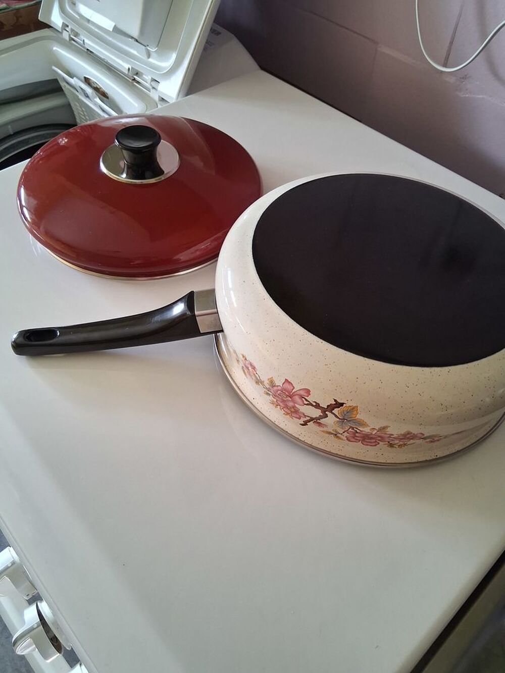 sauteuse vintage &eacute;maill&eacute;e neuve Jappy Electroménager