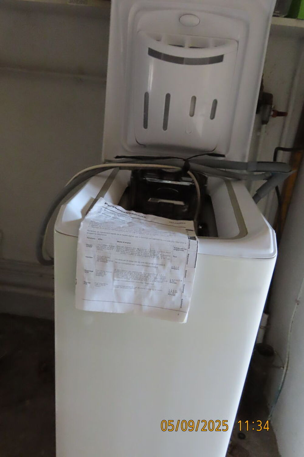 lave linge Electroménager