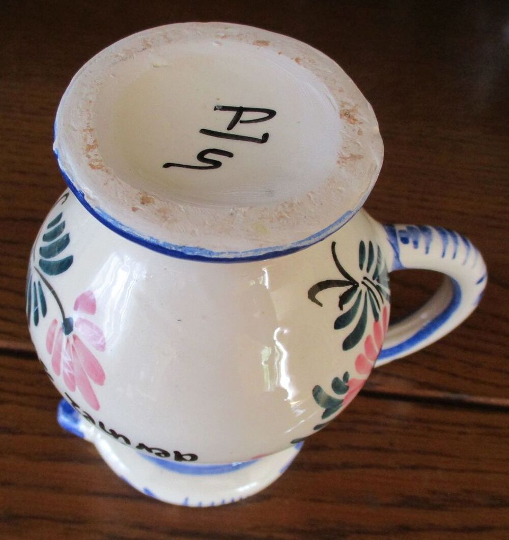 Ancien POT TROMPEUR - PICHET SURPRISE POUPLARD 