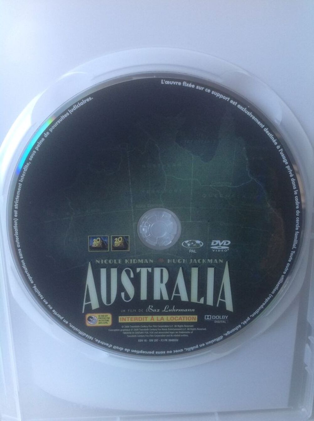 AUSTRALIA DVD &Eacute;TAT NEUF DVD et blu-ray