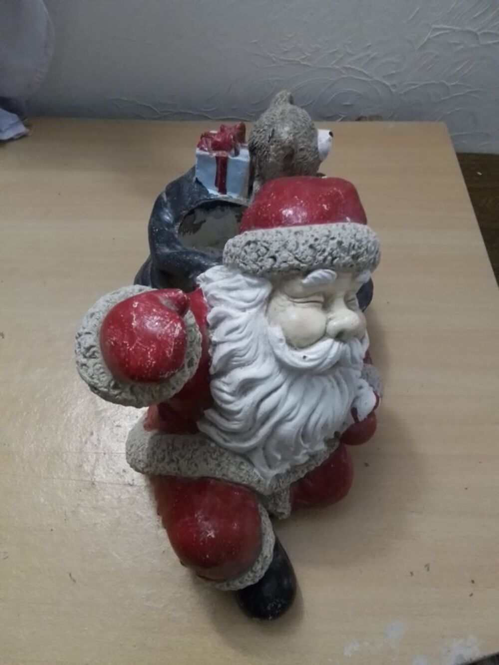 P&egrave;re No&euml;l en c&eacute;ramique Décoration