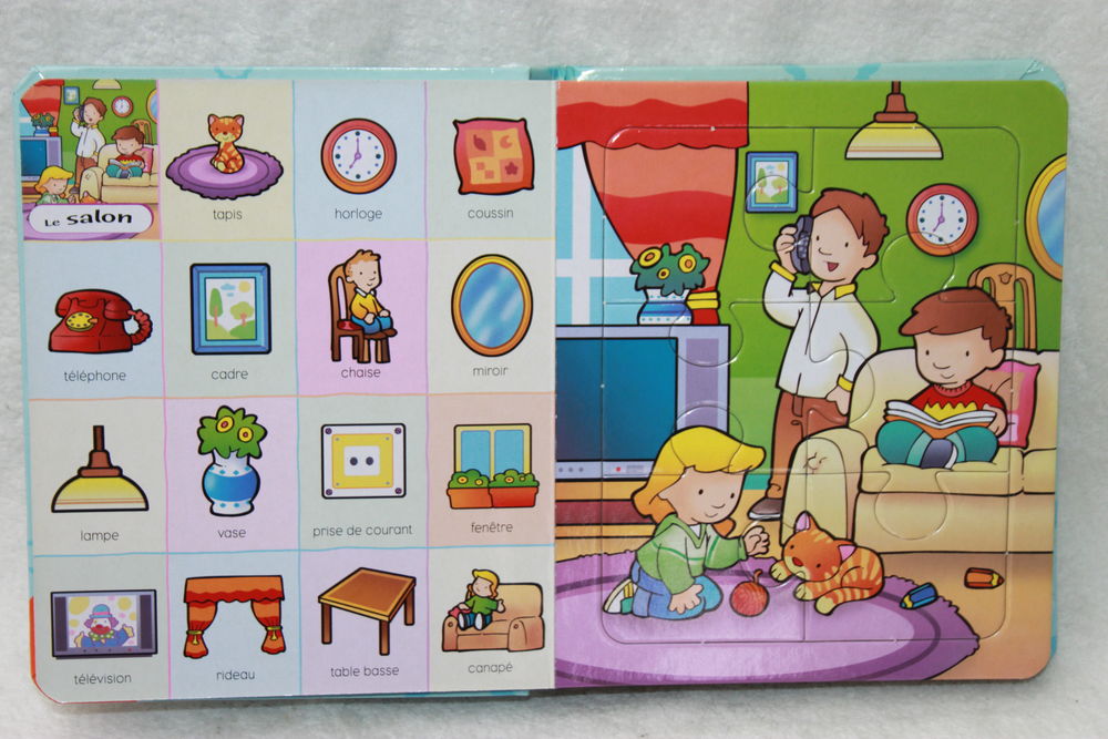 Livre puzzle encyclop&eacute;die Jeux / jouets
