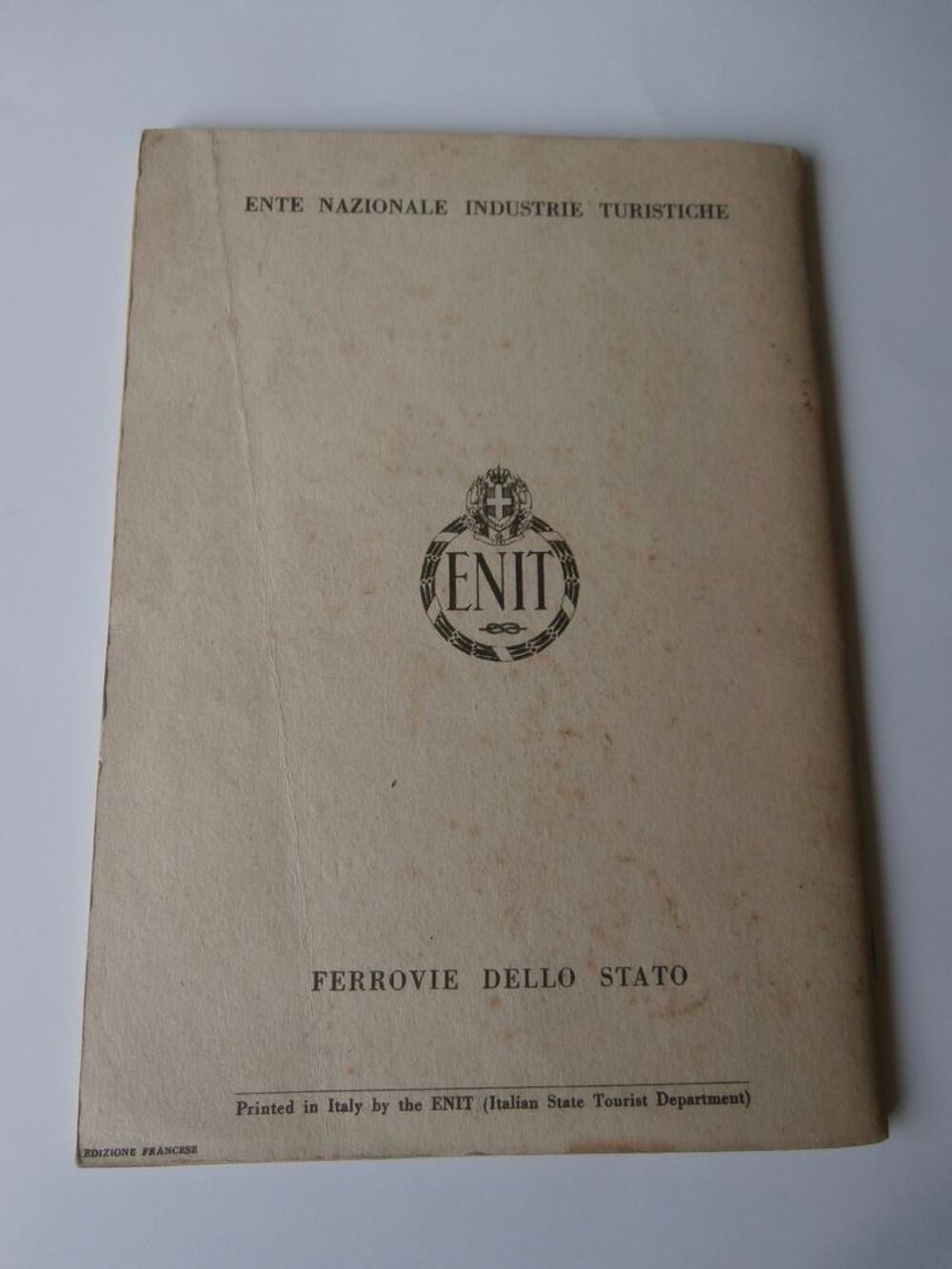 ITALIE ENTE NAZIONALE INDUSTRIE TURISTICHE Livres et BD
