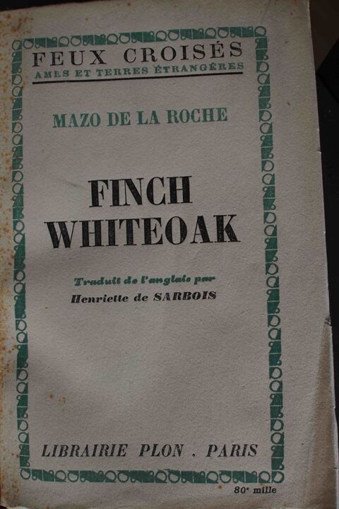 FINCH WHITEOAK - Mazo de la Roche, 4 Rennes (35)