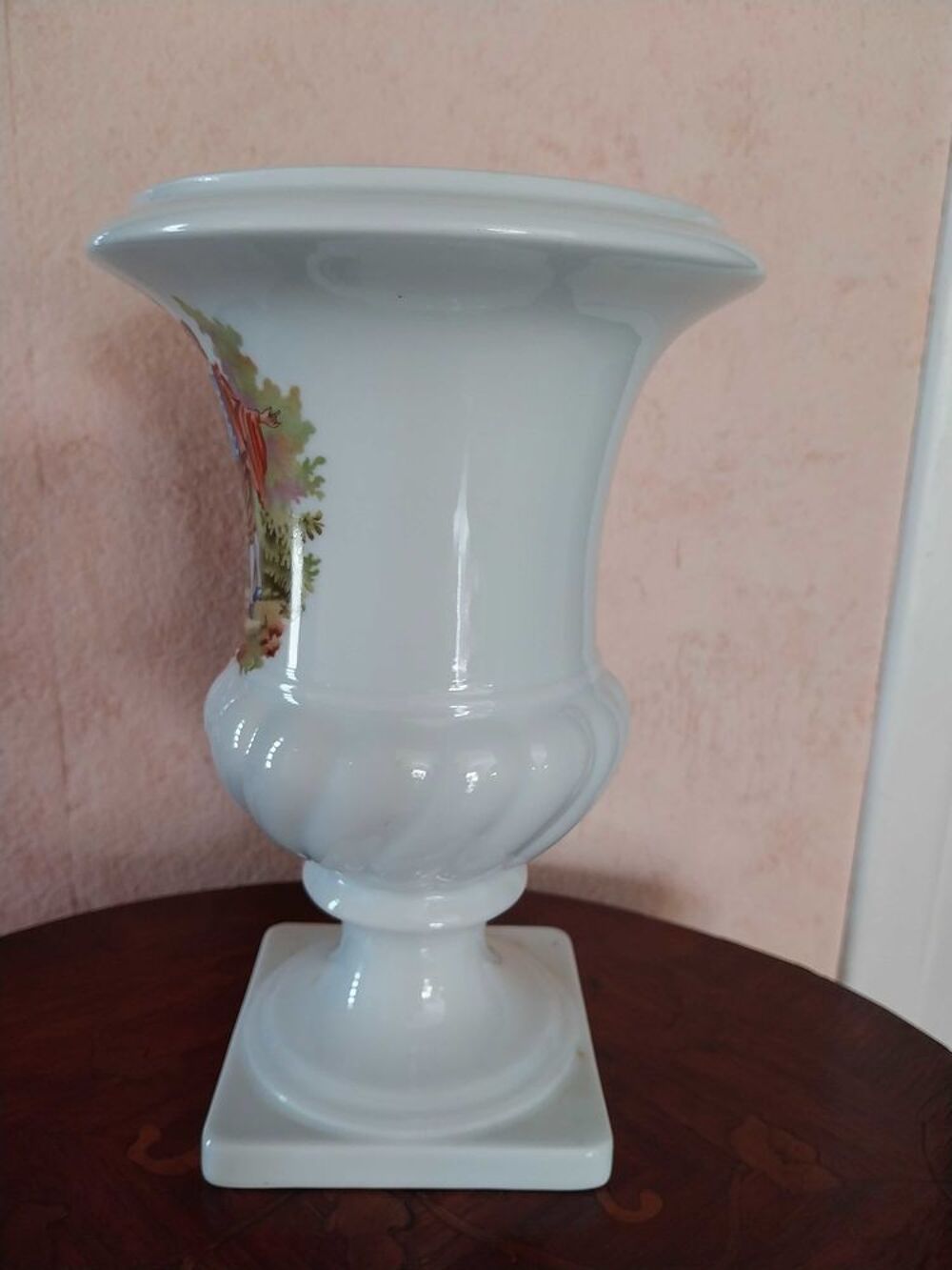 Vase Medicis en porcelaine Décoration