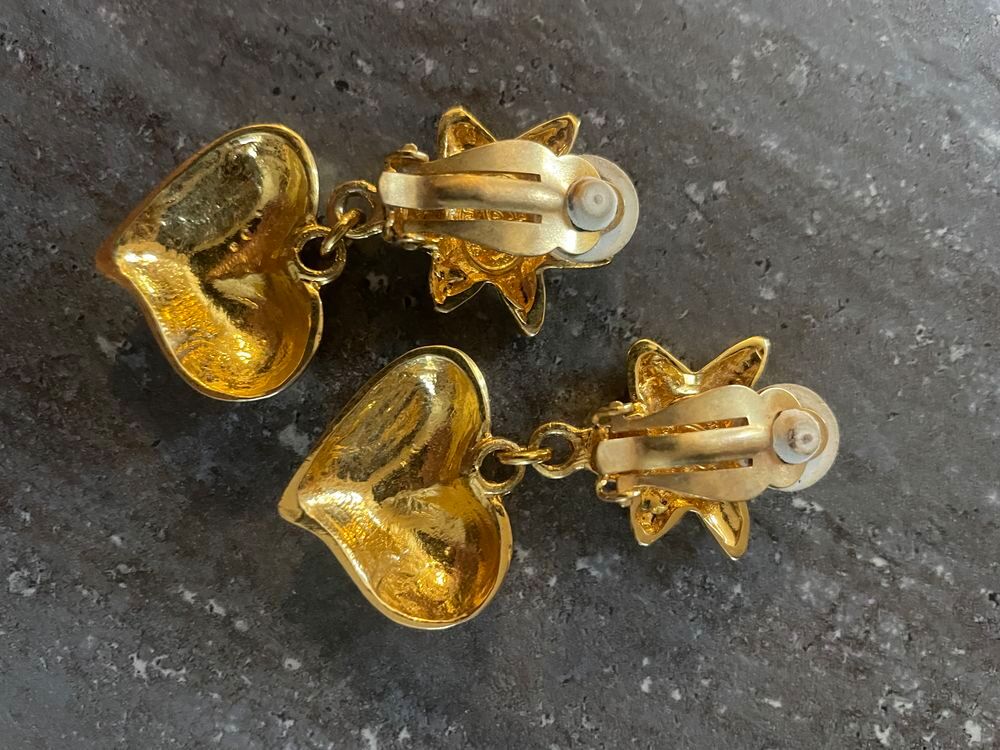BO Clip Etoile pendant coeur Christian LACROIX Bijoux et montres
