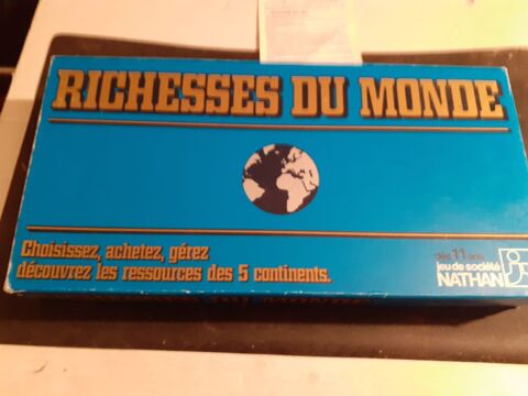 ancien jeu socit richesse du monde 15 Ecquevilly (78)