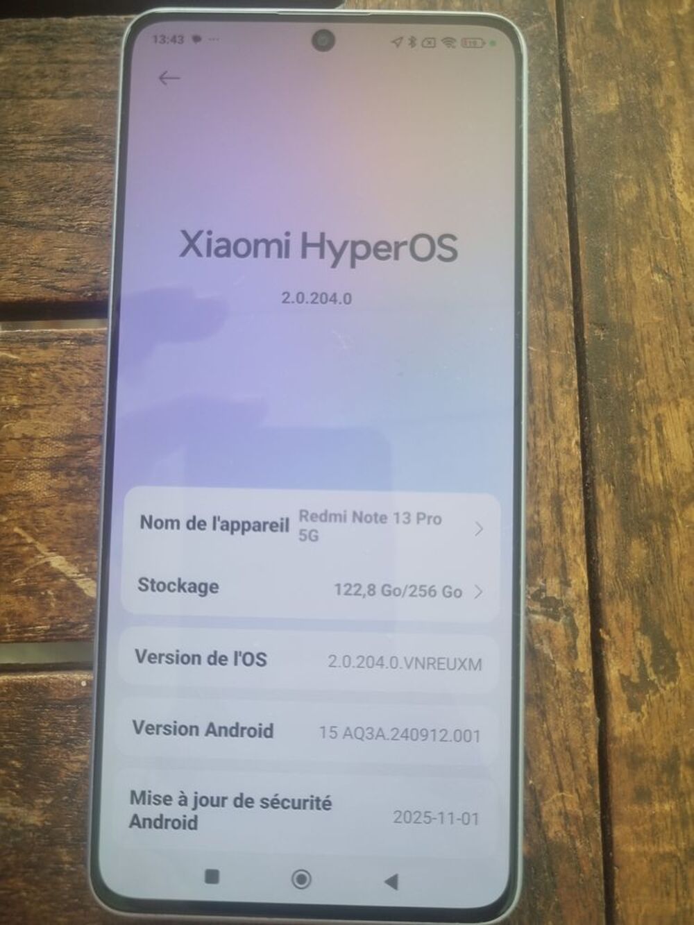 REDMI NOTE 13 PRO 5G 256GO Téléphones et tablettes