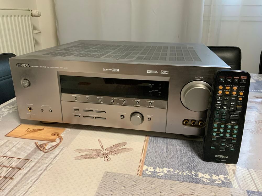 AMPLIFICATEUR HOME-CIN&Eacute;MA YAMAHA RX-V457 Silver Audio et hifi