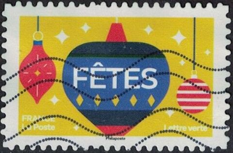 France 2025 Oblitéré Used Des Fêtes Hautes en Couleurs Décor 0.39 Chesny (57)