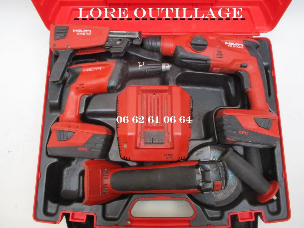 HILTI Kit 3 outils 22v Bricolage