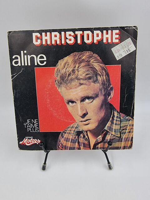 Vinyle 45 tours Christophe : Aline (Je ne t'Aime Plus)  2 Vulbens (74)