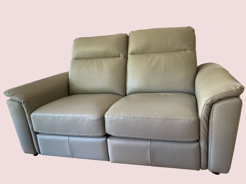 Canap&eacute; cuir 2 relax &eacute;lectriques Meubles