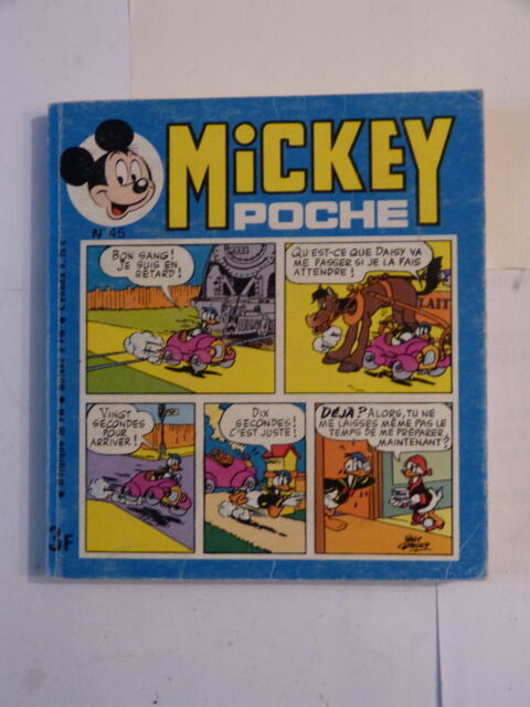  BD MICKEY POCHE  a choisir  PETIT FORMAT  1 Brest (29)