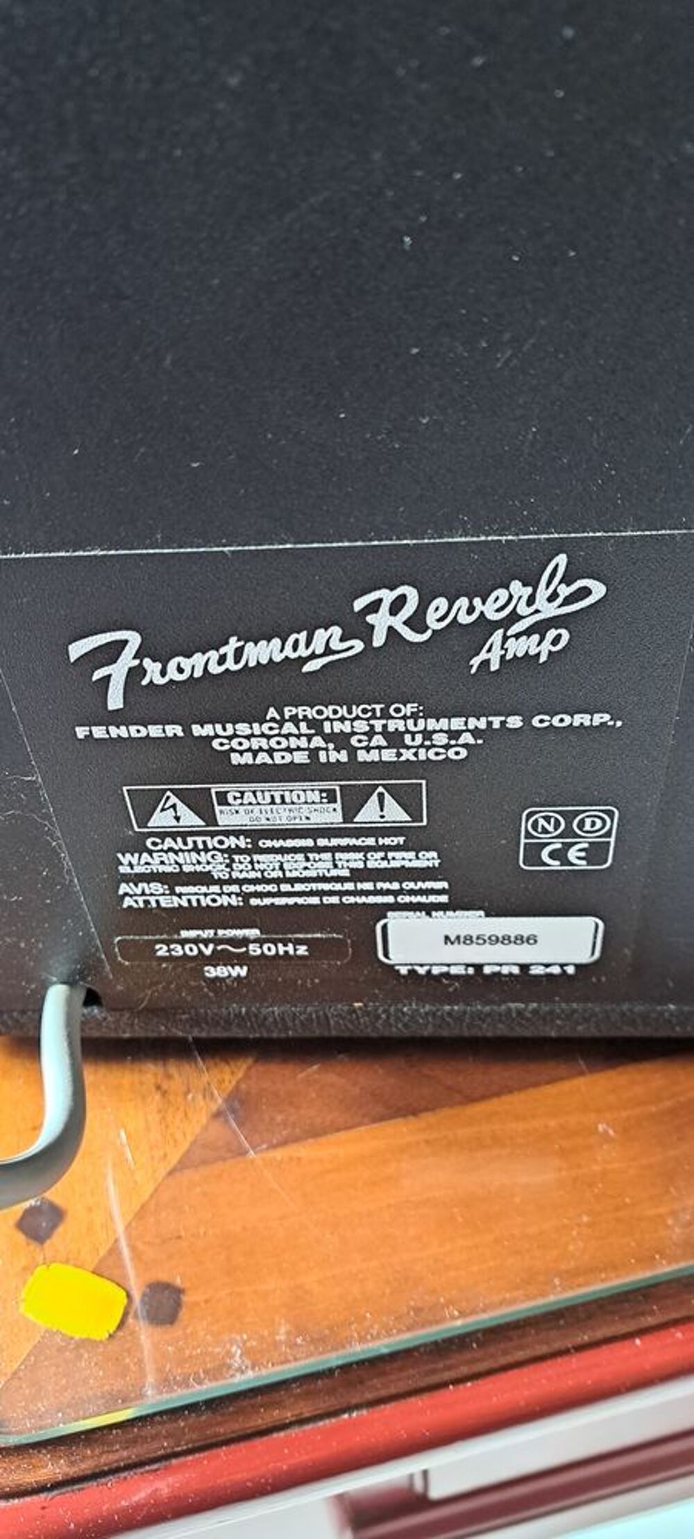 Ampli Fender Frontman Reverb 15 watts Instruments de musique