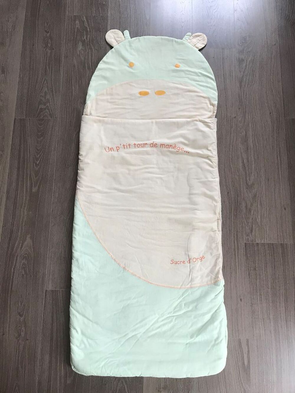 Sac de couchage enfant avec poign&eacute;es de transport Puériculture